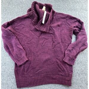 Matty‎ M Sweater Womens XXL Red Maroon Cowl Neck Envelope Long Sleeve New
